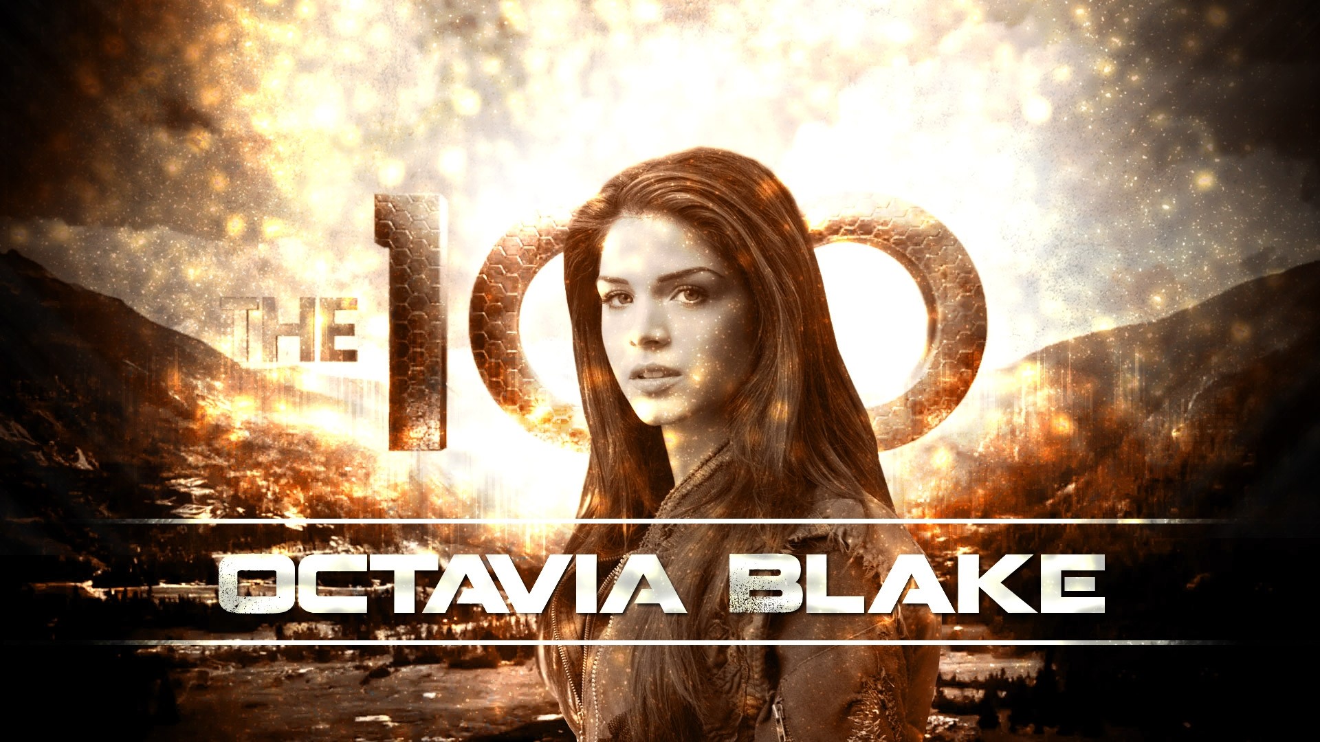 21 The 100 Hd Wallpapers - Octavia Blake - HD Wallpaper 