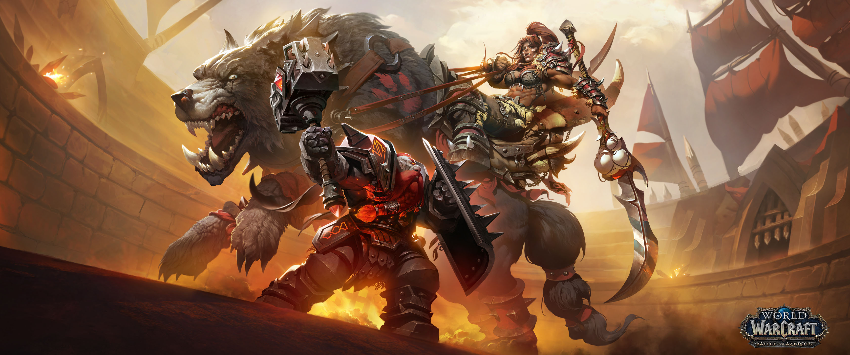 World Of Warcraft Classic Hunter - 3440x1440 Wallpaper 