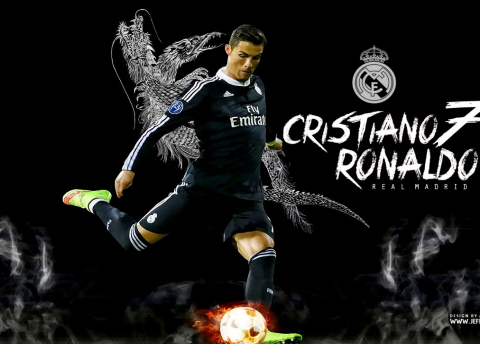 Cristiano Ronaldo Real Madrid Wallpaper - Real Madrid Dragon Ronaldo - HD Wallpaper 