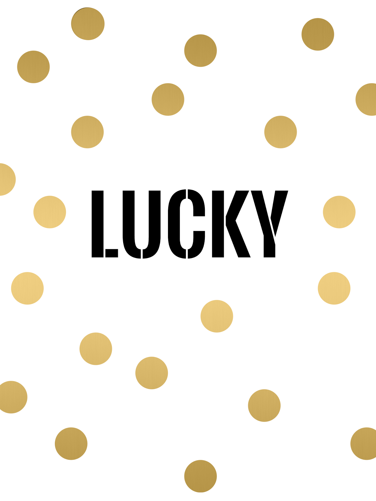 Iphone Wallpaper Lucky - HD Wallpaper 