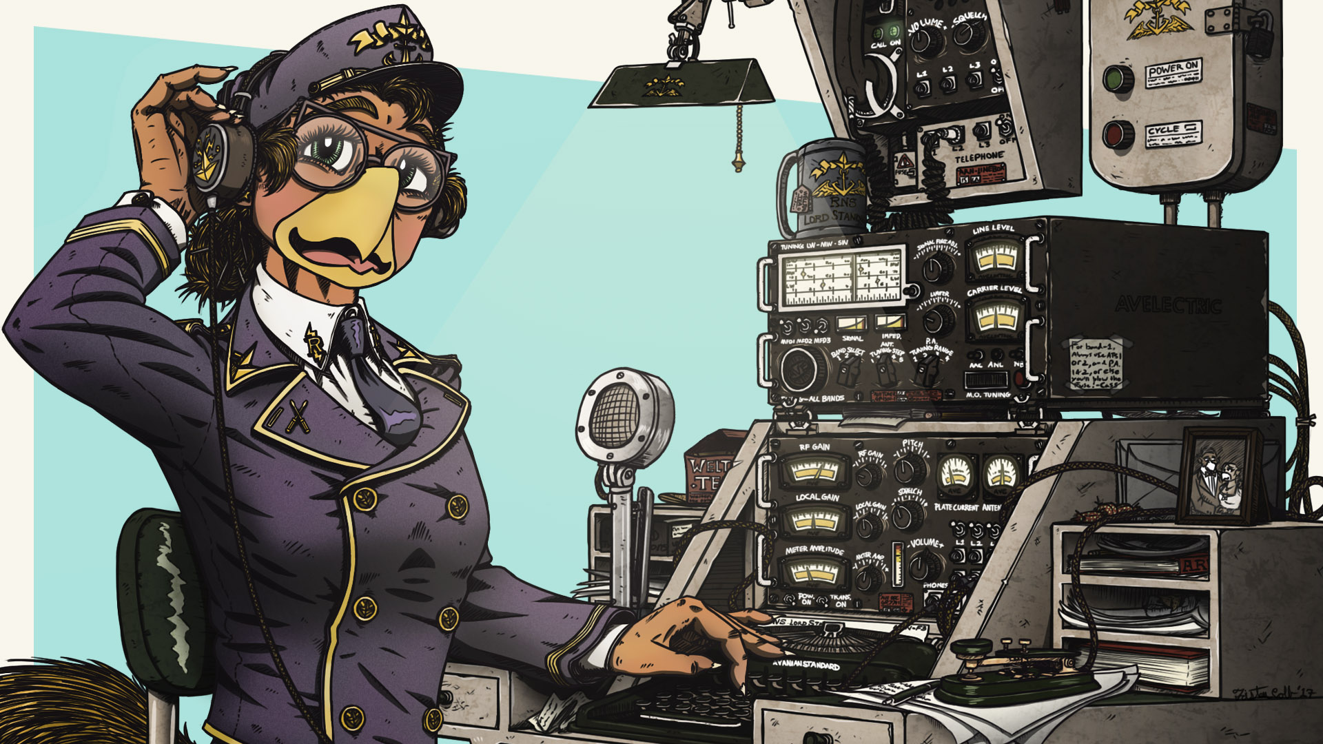 Radio Pinup - HD Wallpaper 