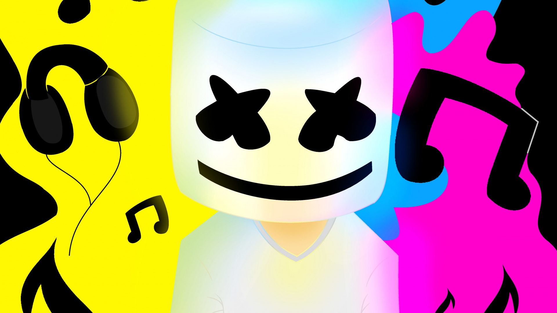 Marshmello Wallpaper 4k - HD Wallpaper 