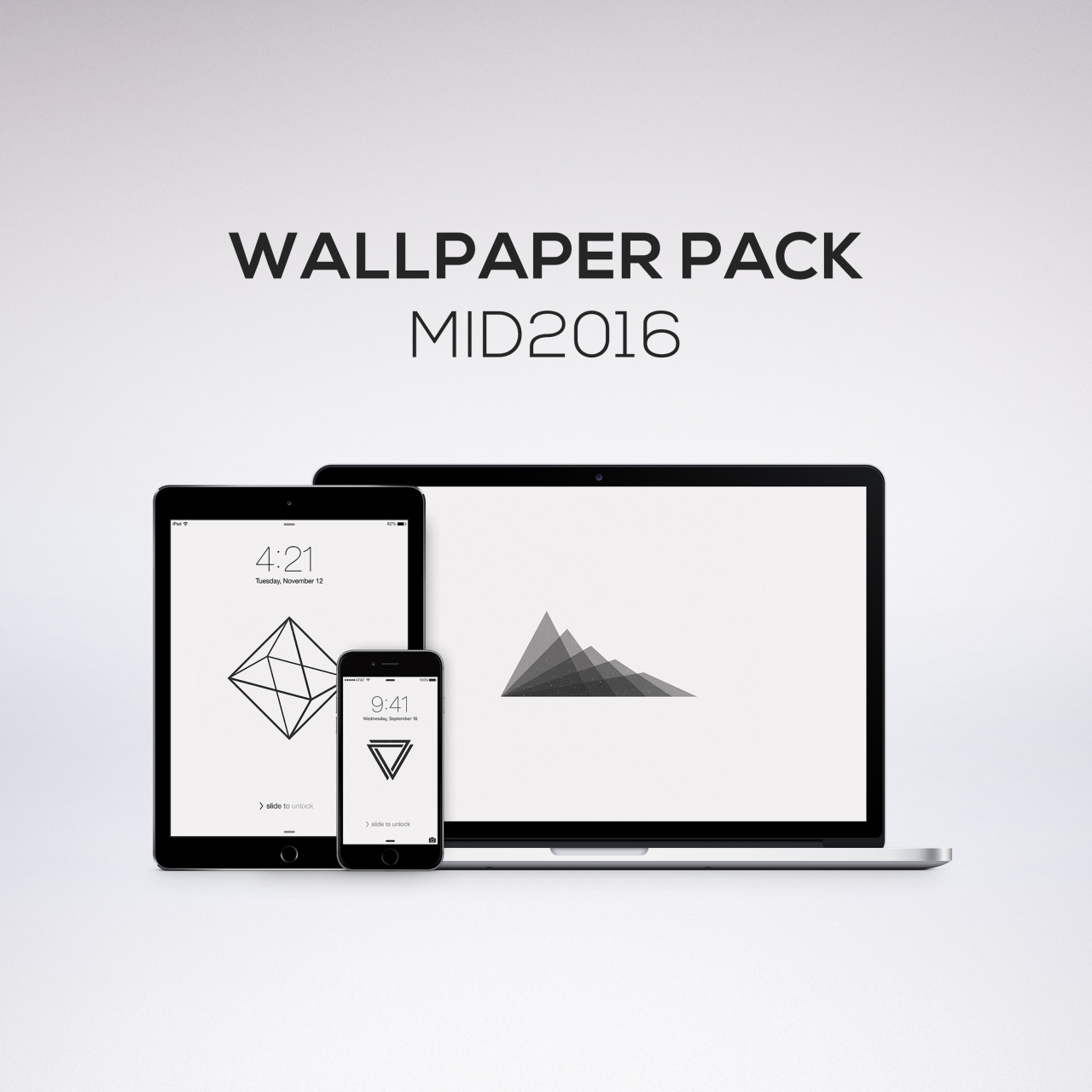 Wallpaper Pack Mid2016
13 New Wallpapers Now Available - Daily Minimal Wallpaper Pack - HD Wallpaper 