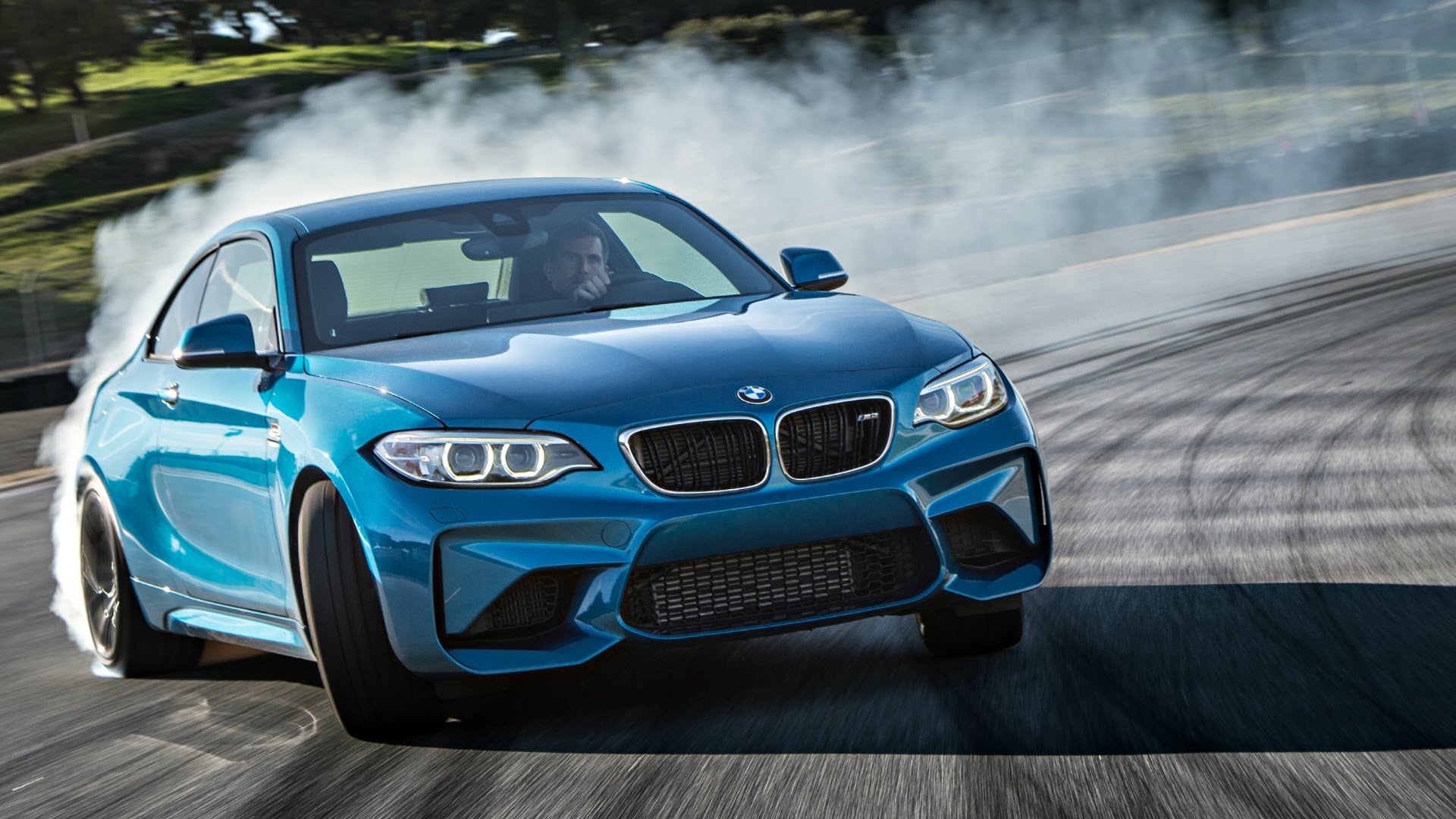 Bmw M2 Laguna Blue - HD Wallpaper 