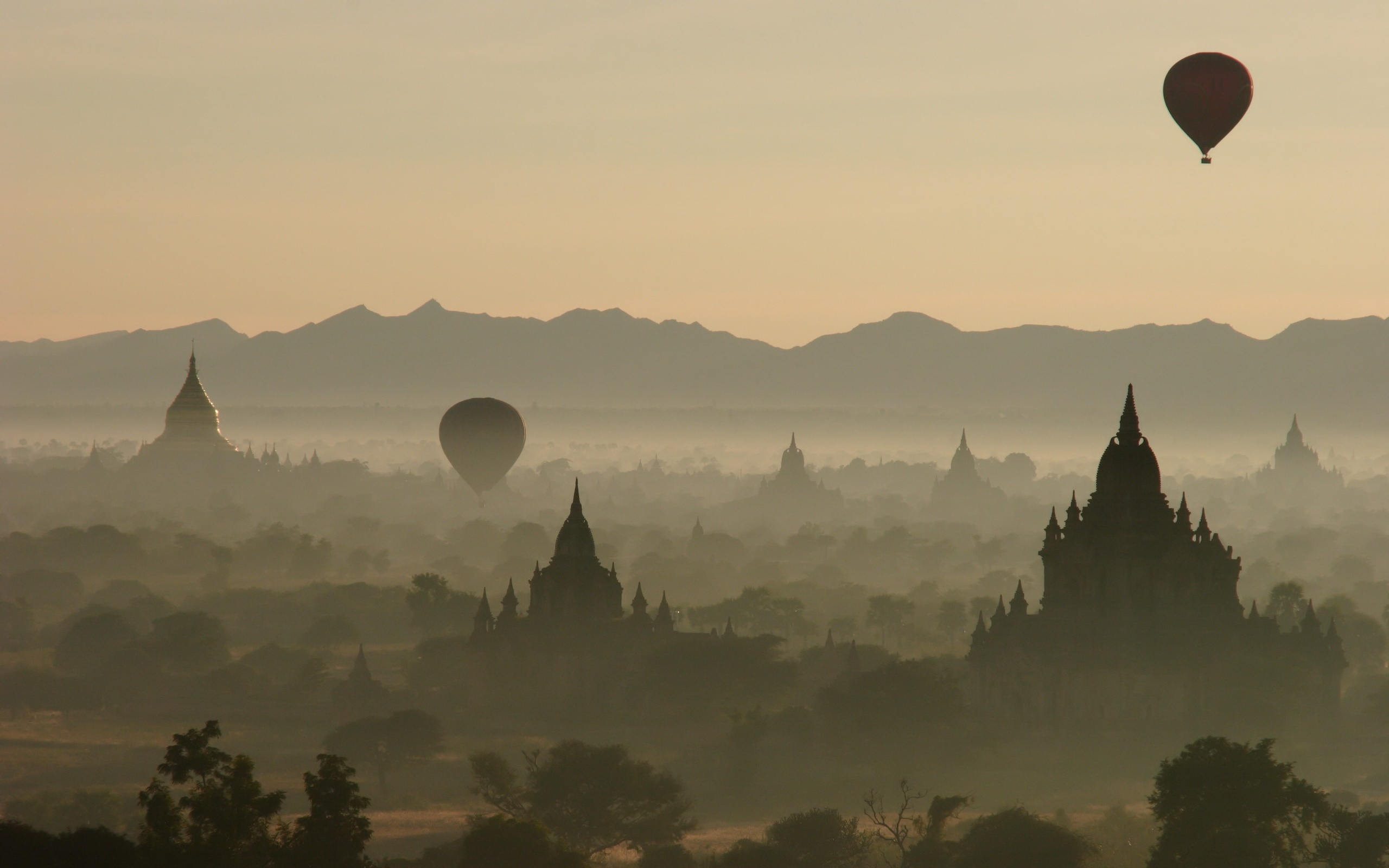 Baloons Over Bagan, Burma - Don T Let Perfection Become Procrastination Do - HD Wallpaper 