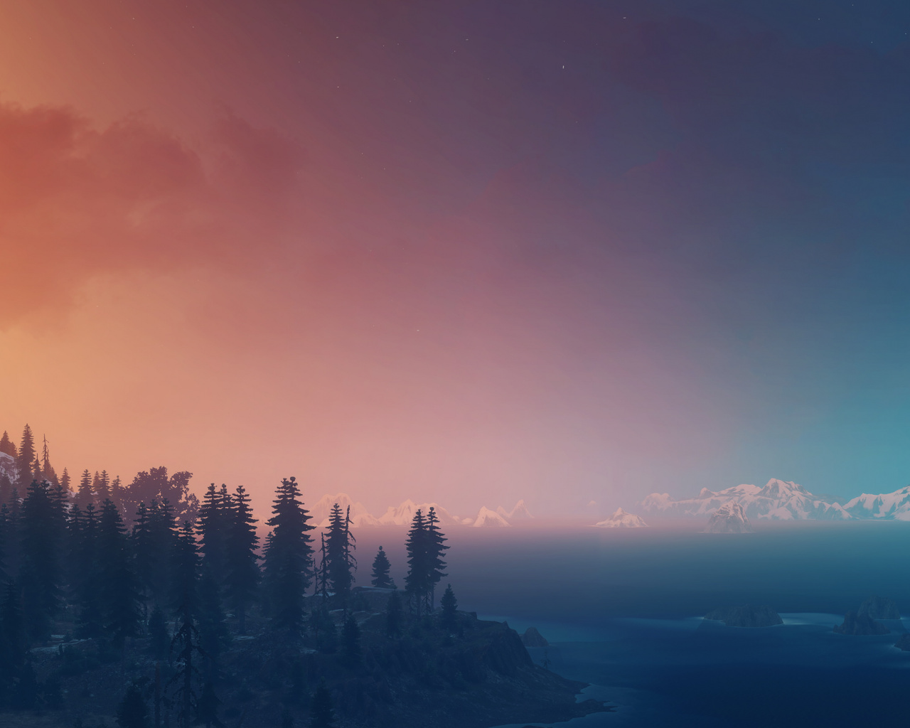 The Witcher - Canadian Fir - HD Wallpaper 