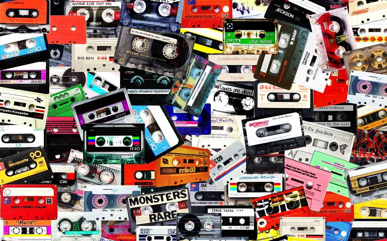 Ghetto Wallpapers Desktop Backgrounds - Cassette Tapes - HD Wallpaper 