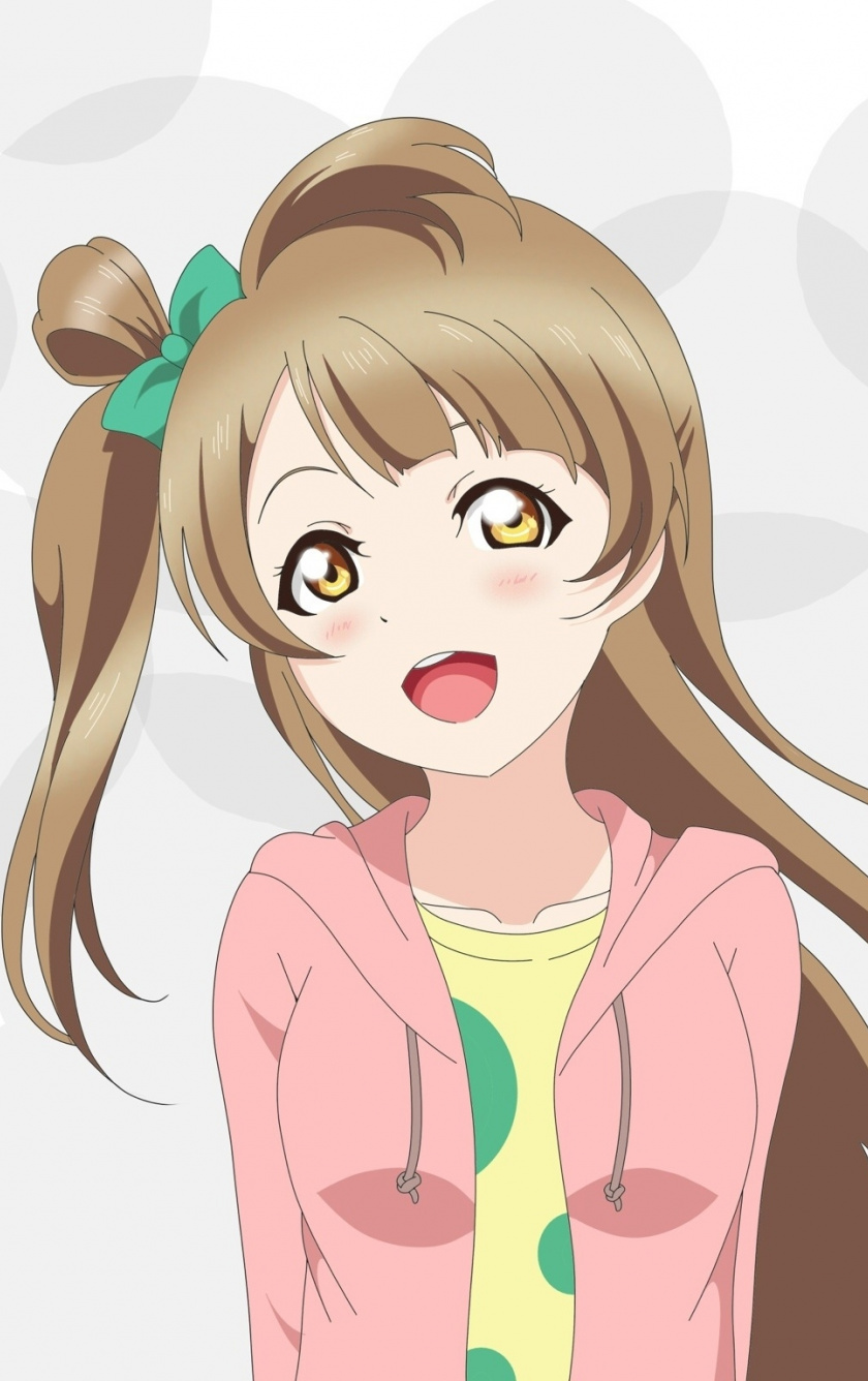 Wallpaper Cute, Yellow Eyes, Kotori Minami, Love Live - Wallpaper - HD Wallpaper 