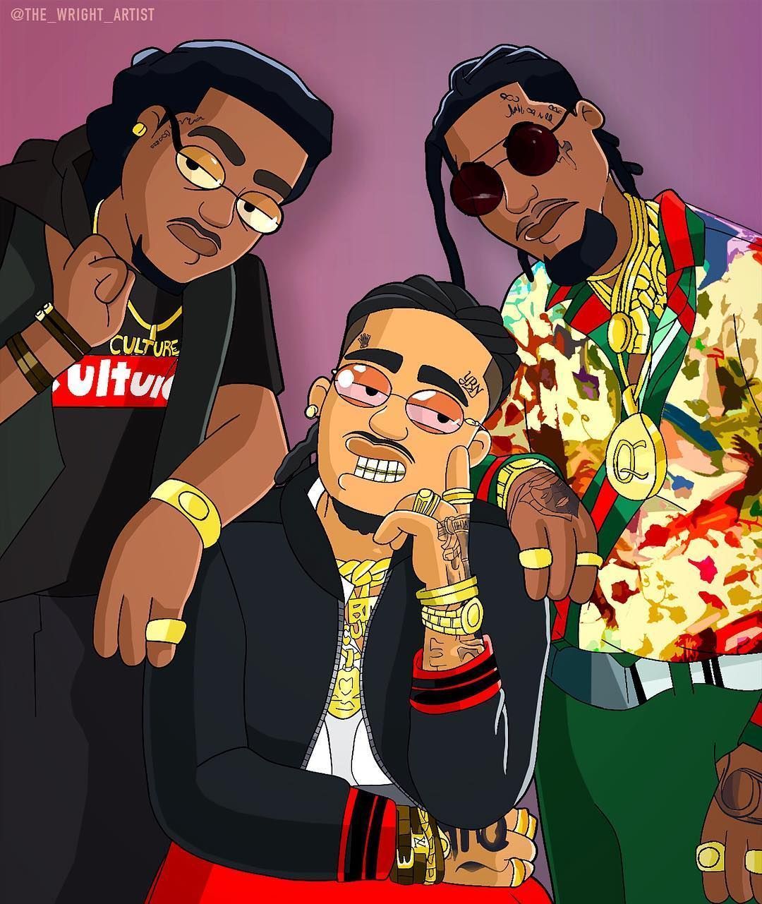 Migos Family Guy - HD Wallpaper 