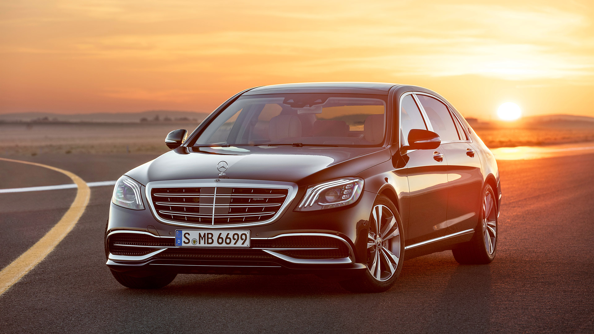 Mercedes Benz S Class 2018 Maybach - HD Wallpaper 