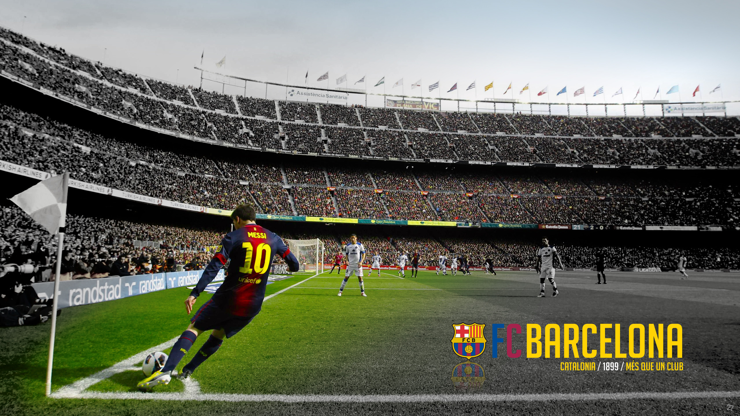 Fc Barcelona Camp Nou Stadium Hd Desktop Wallpaper - Camp Nou Barcelona Wallpapers Hd - HD Wallpaper 