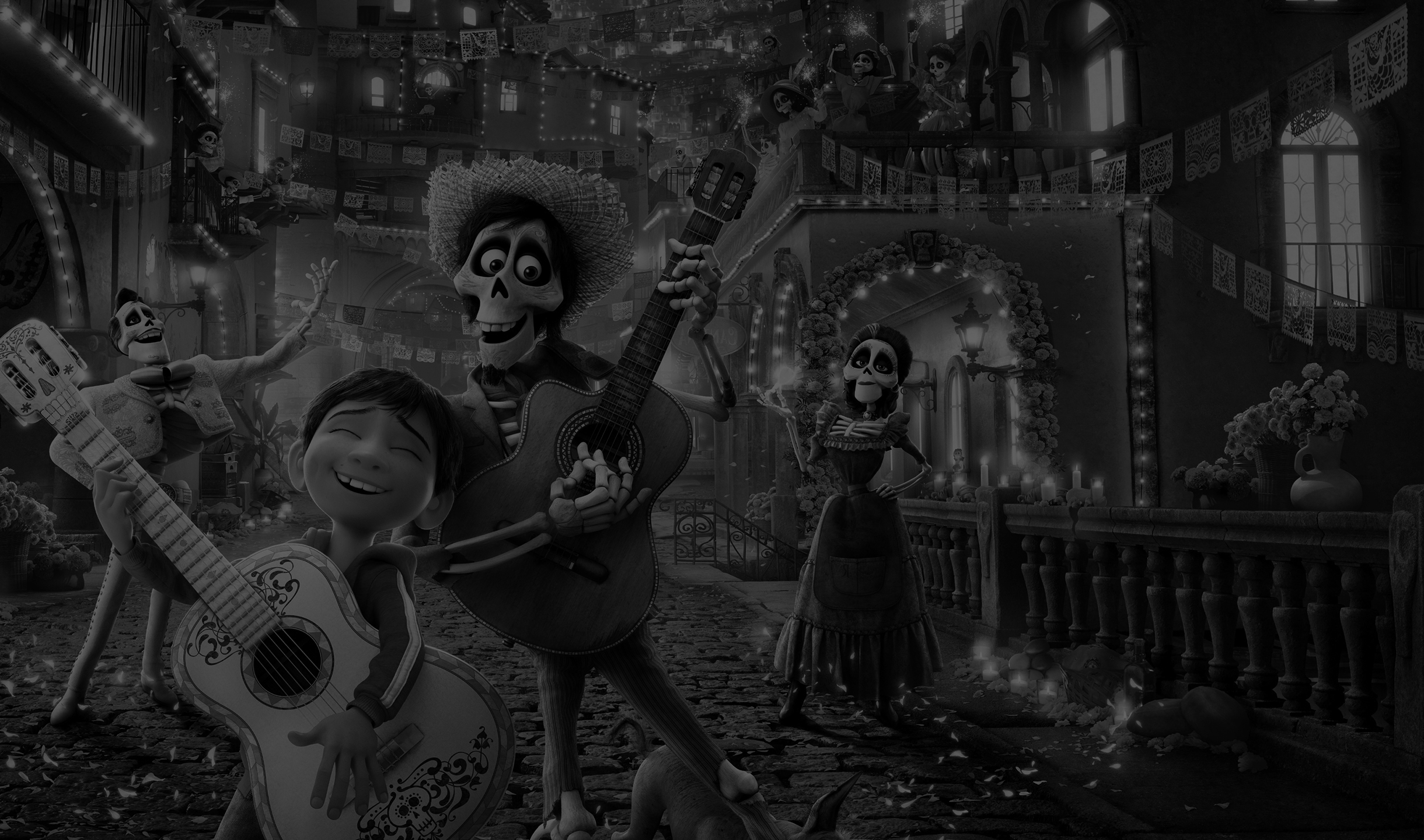 Disney Coco Birthday Banner - 2440x1440 Wallpaper Disney Coco Birthday Banner - 2440x1440 Wallpaper