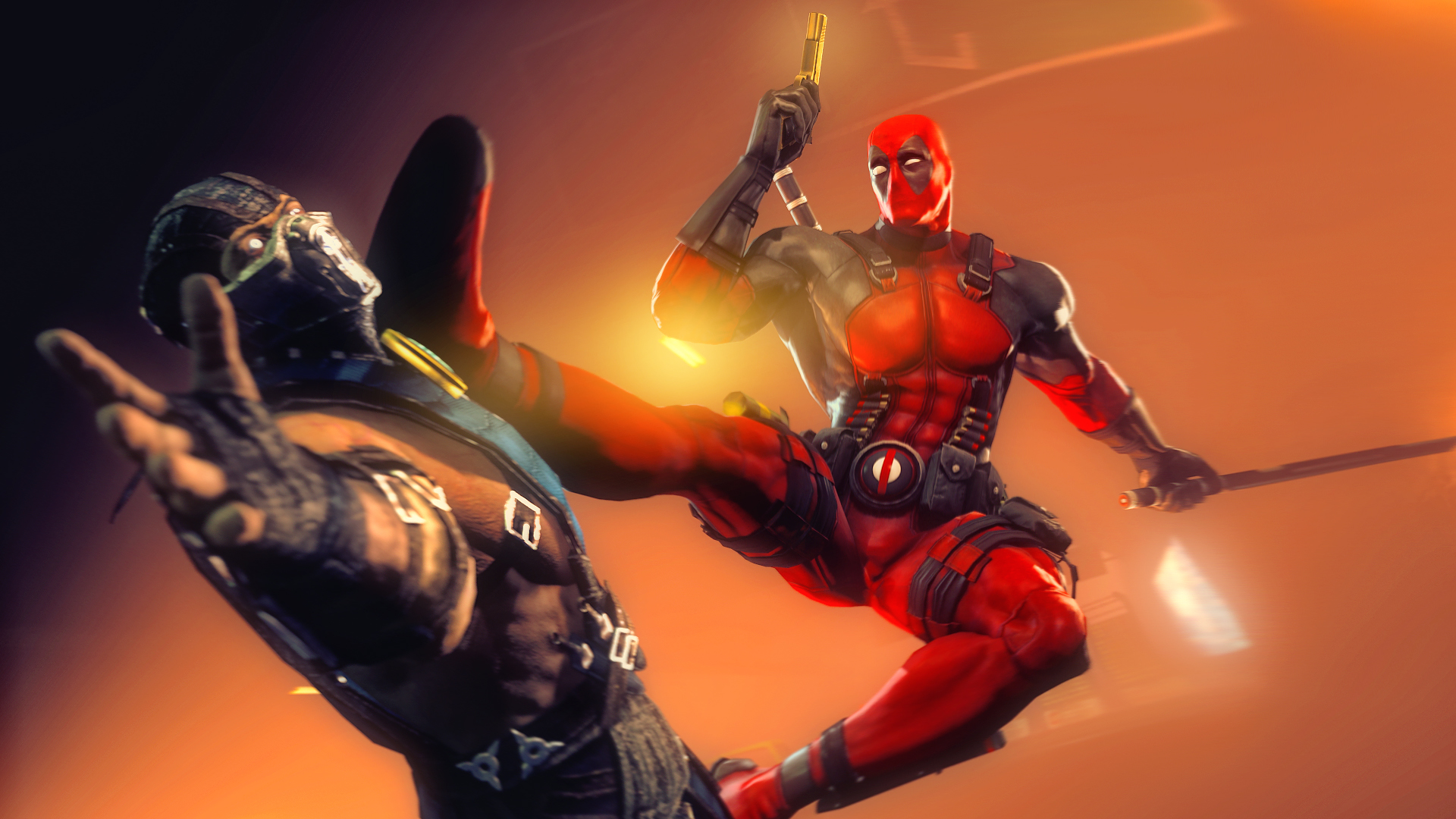 Deadpool Marvel Comics Sub Zero Mortal Kombat - Mortal Kombat And Marvel - HD Wallpaper 