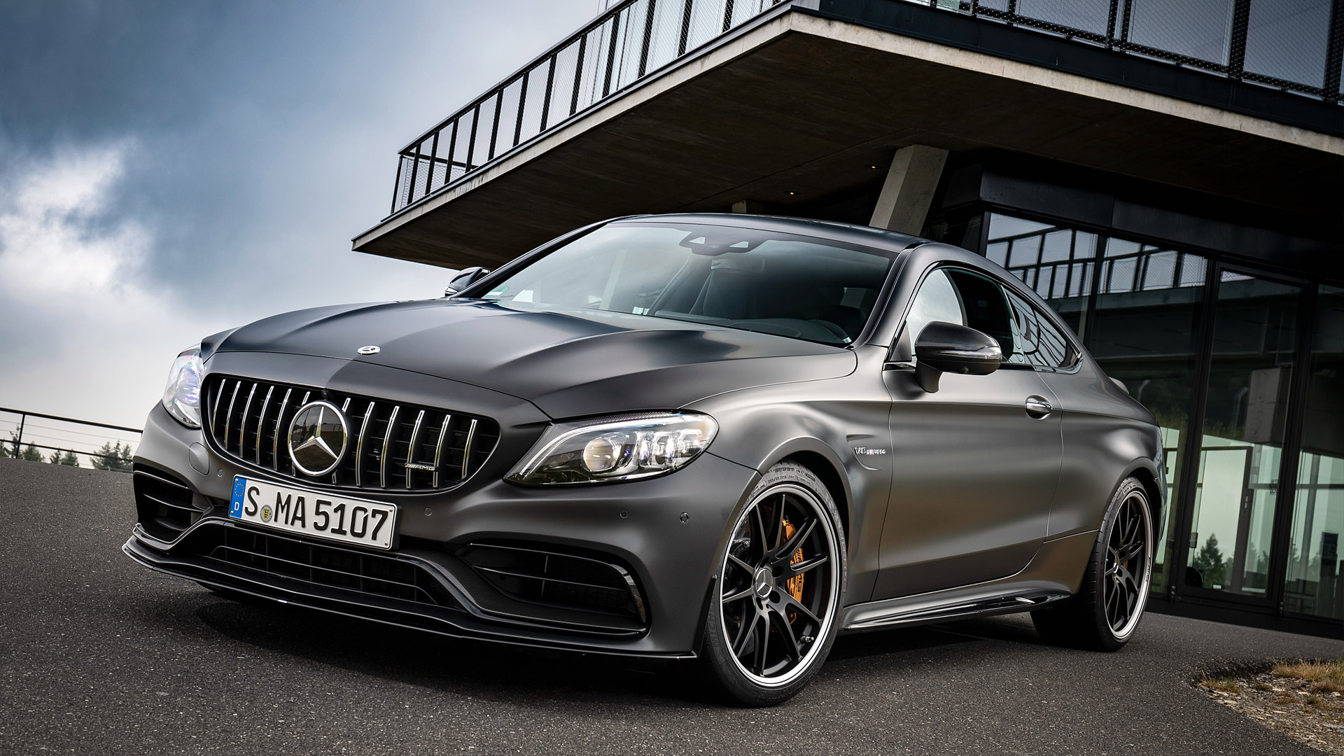 Mercedes C63 Amg 2019 - HD Wallpaper 