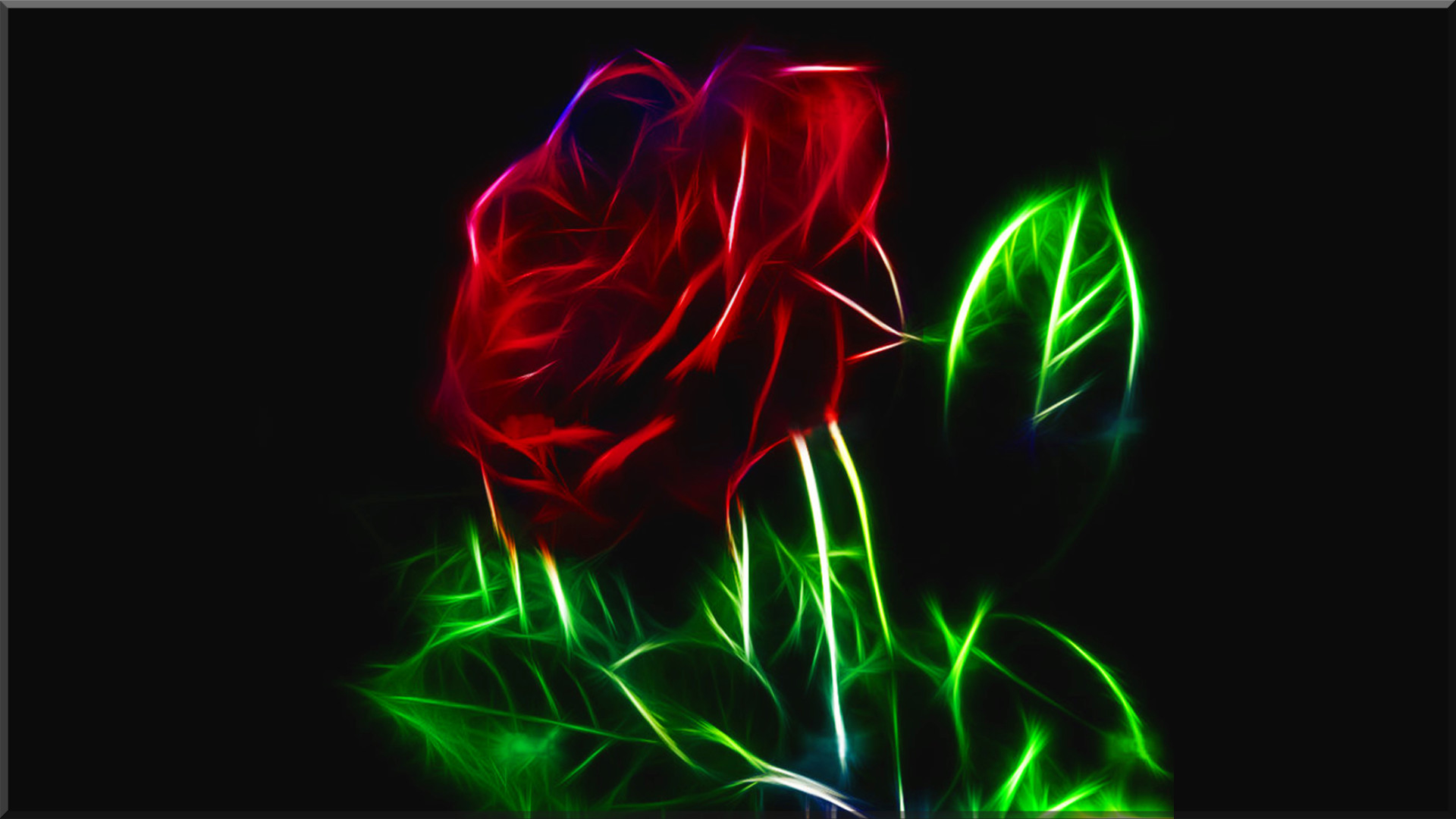 Data-src /w/full/8/3/e/162128 - Abstract Rose - HD Wallpaper 