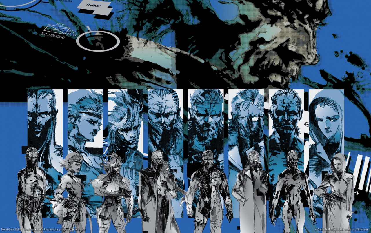 Metal Gear Solid 4 Wallpapers - Metal Gear Solid 4 - HD Wallpaper 