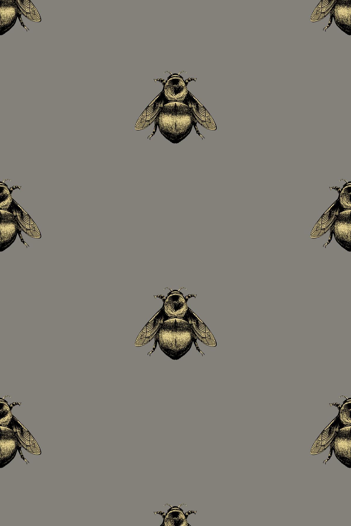 Timorous Beasties Napoleon Bee - HD Wallpaper 