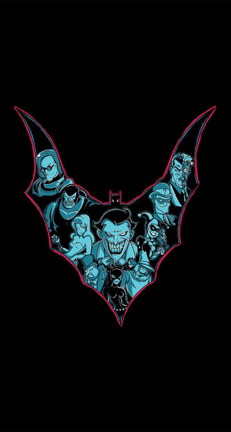 Batman Animated Series - Batman The Animated Series Iphone - 744x1392  Wallpaper 