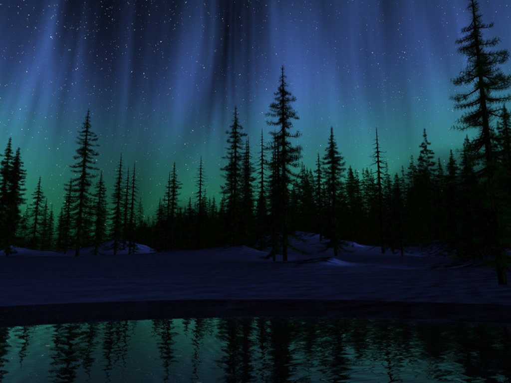 Northern Lights Desktop Backgrounds - HD Wallpaper 