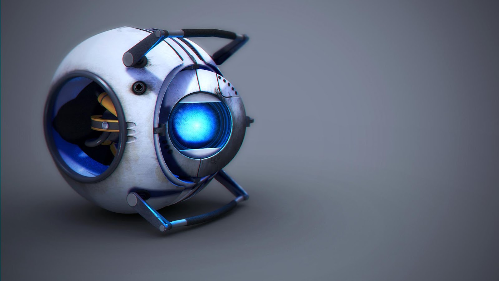 Lenovo Wallpapers - Portal 2 Wheatley - HD Wallpaper 