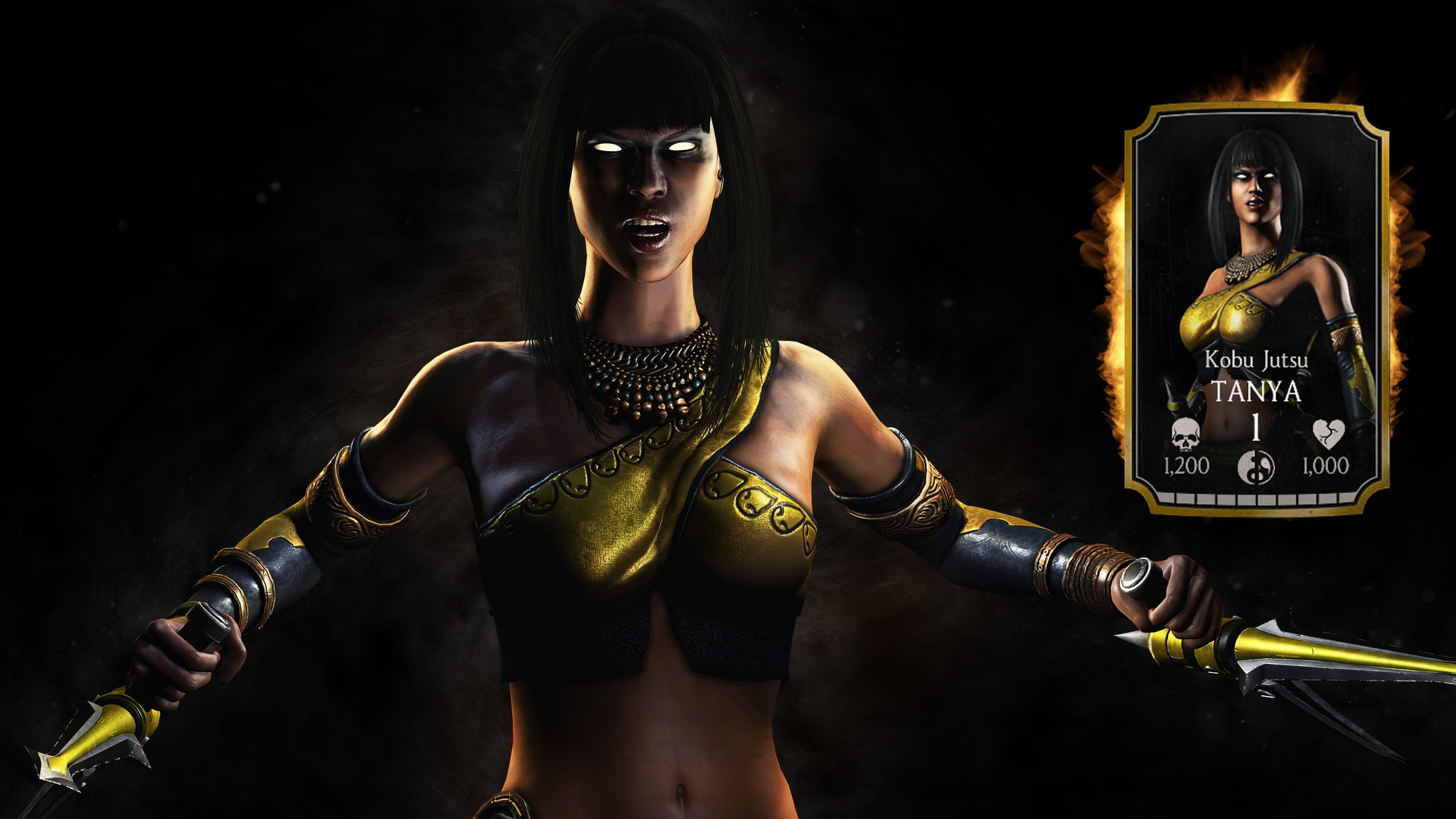 Tanya Mortal Kombat Fanart - HD Wallpaper 