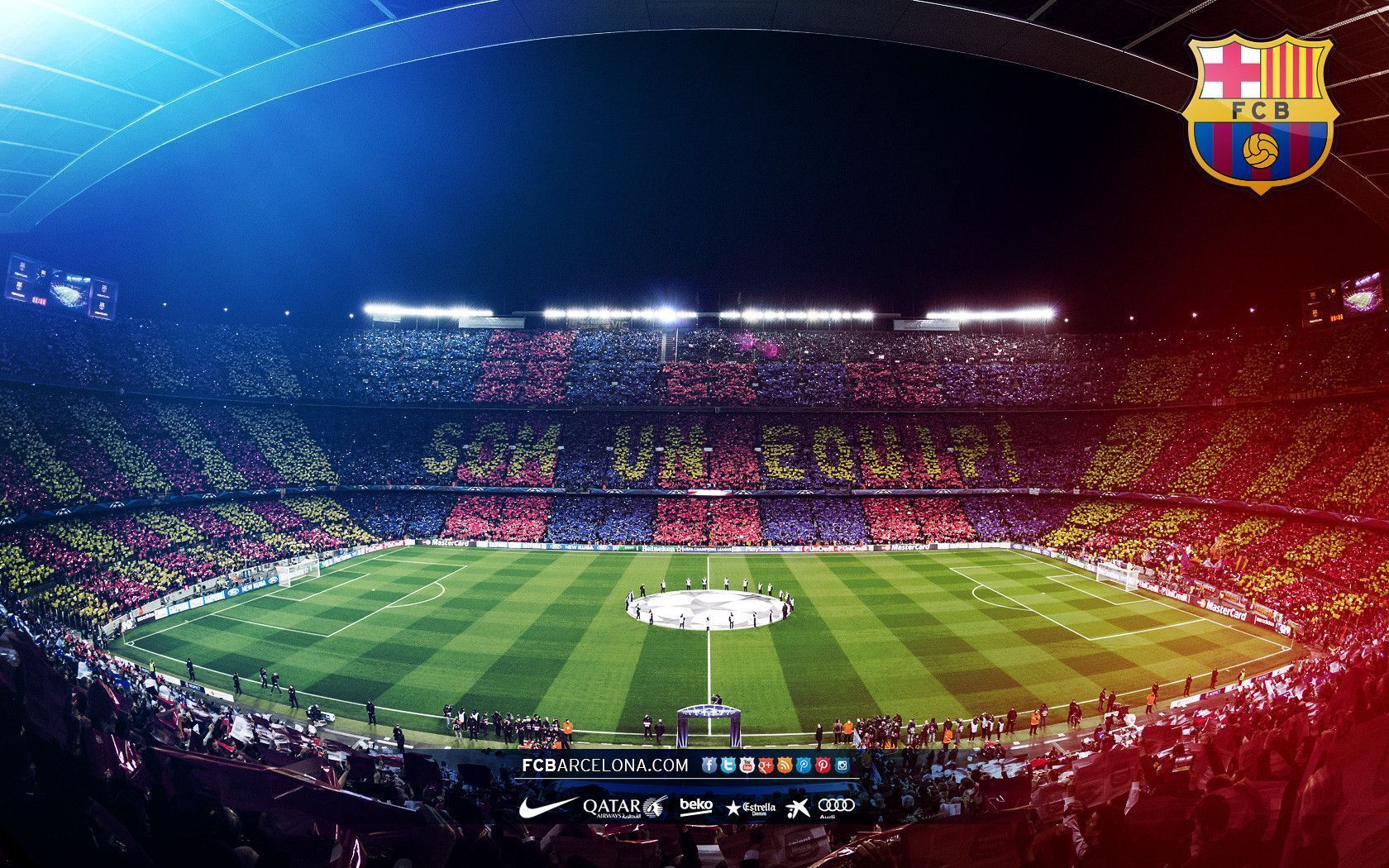 Fc Barcelona Wallpaper For Free Awesome Hd Pictures - Camp Nou Wallpaper 2014 - HD Wallpaper 
