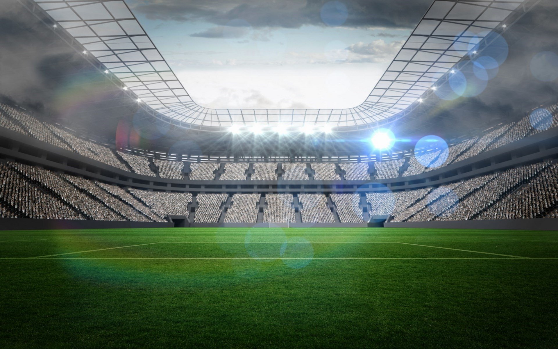 Football Stadium Hd - HD Wallpaper 