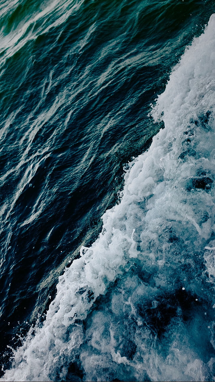 Water, Sea, Waves, Motion, Sport, Surfing, Aquatic - Ocean Wallpaper 4k  Phone - 728x1294 Wallpaper 