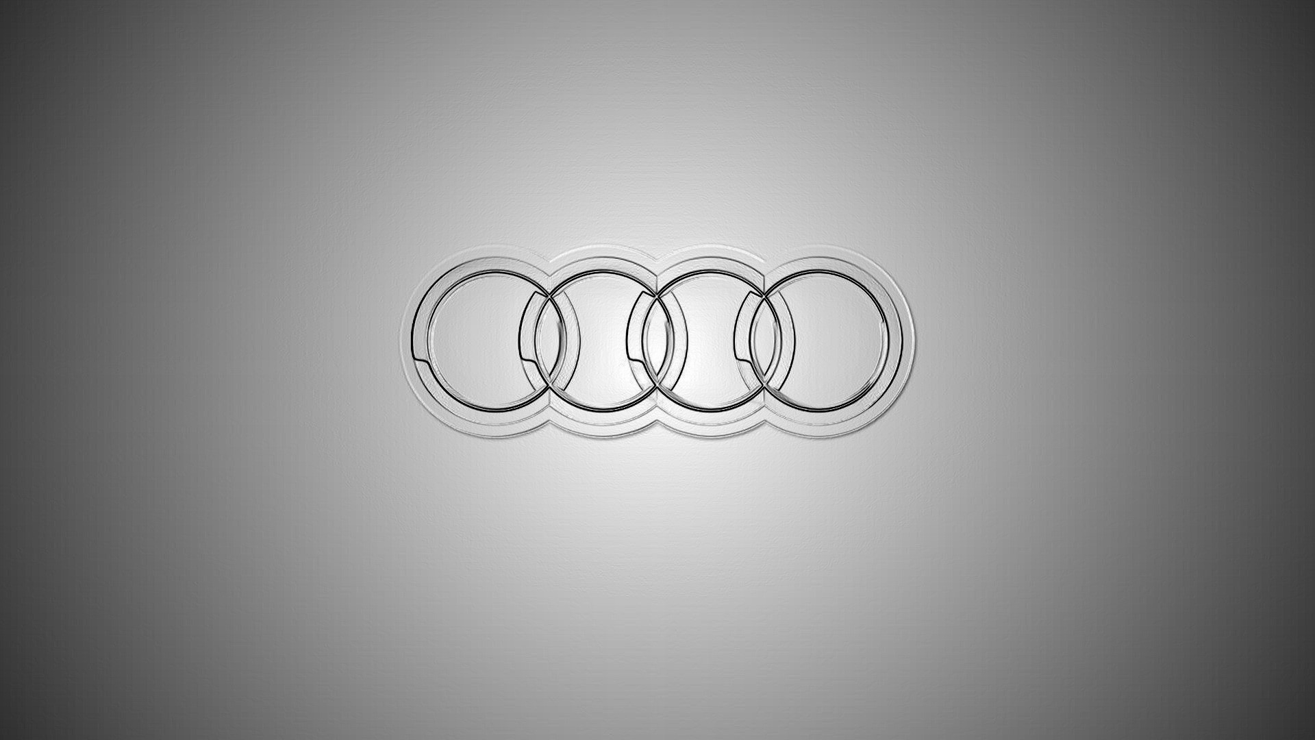 Audi Logo Black Widescreen Desktop Wallpaper - Audi - HD Wallpaper 