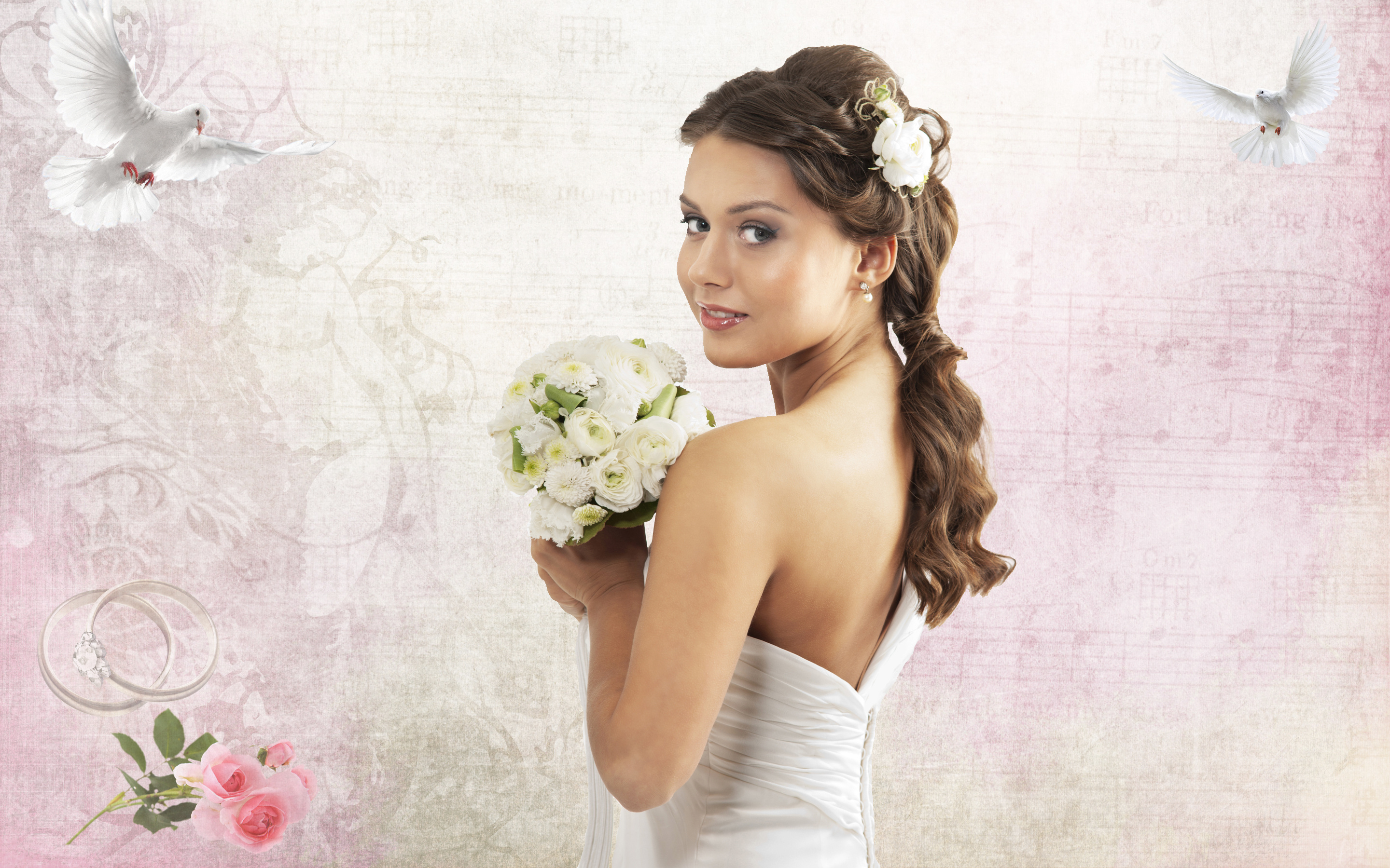 Bride Hd - HD Wallpaper 