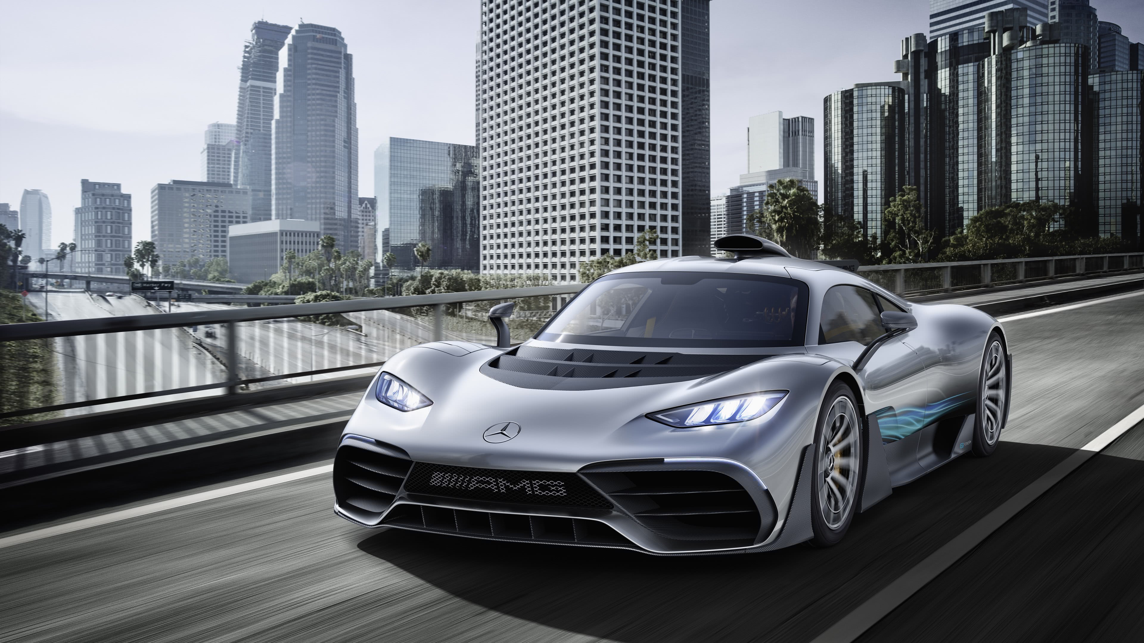 Mercedes Amg Project One Front Uhd 4k Wallpaper - Mercedes Amg Project One - HD Wallpaper 