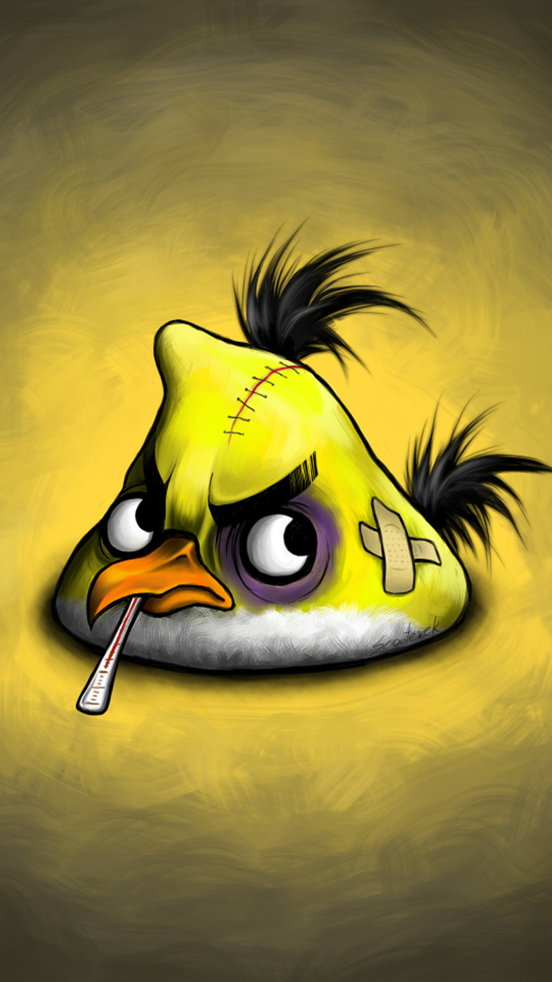 Angry Birds Hd Wallpapers For Mobile - Angry Bird Hd Wallpaper For Mobile - HD Wallpaper 