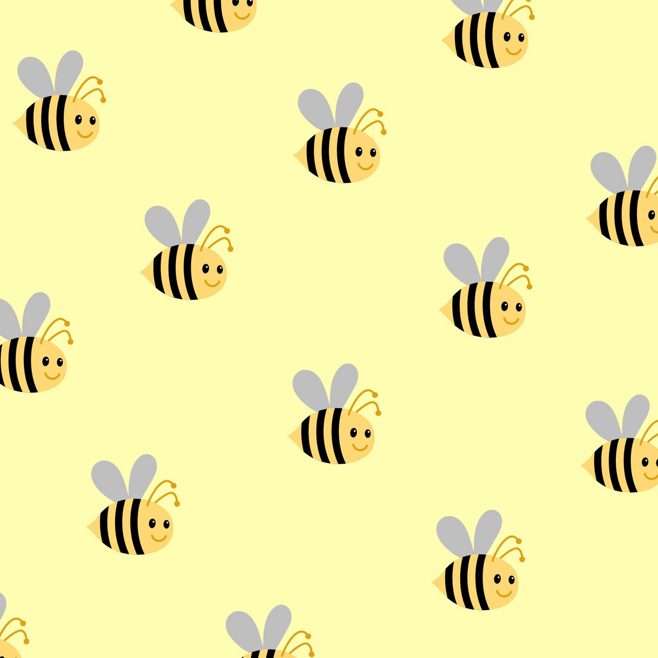 Wallpaper, Bee, And Yellow Image - Wallpaper - HD Wallpaper 