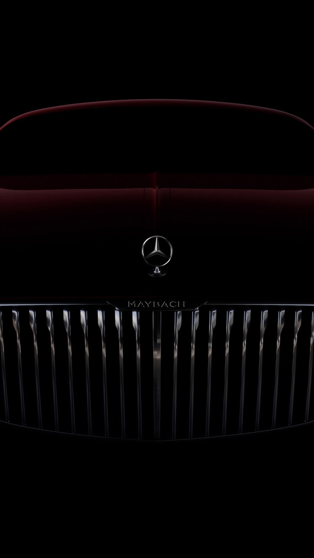 Amazing Vision Mercedes Maybach 6 2016 For 640 X 1136 - Обои Мерседес На Айфон X - HD Wallpaper 