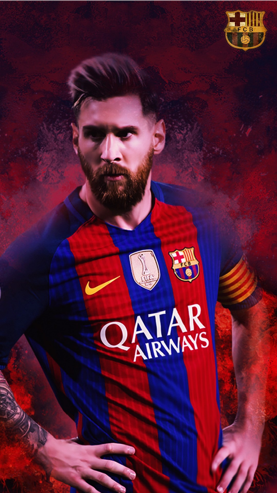 Iphone Wallpaper Hd Lionel Messi Barcelona With Resolution - Lionel Messi - HD Wallpaper 