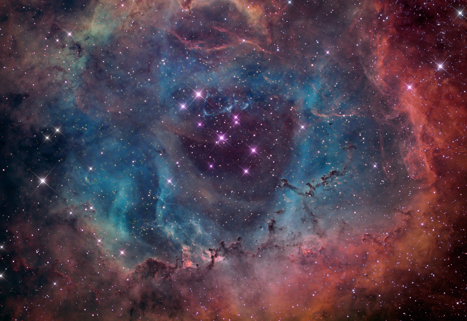 Rosette Nebula Wallpaper Hd - Hd Space Wallpapers Nasa - HD Wallpaper 