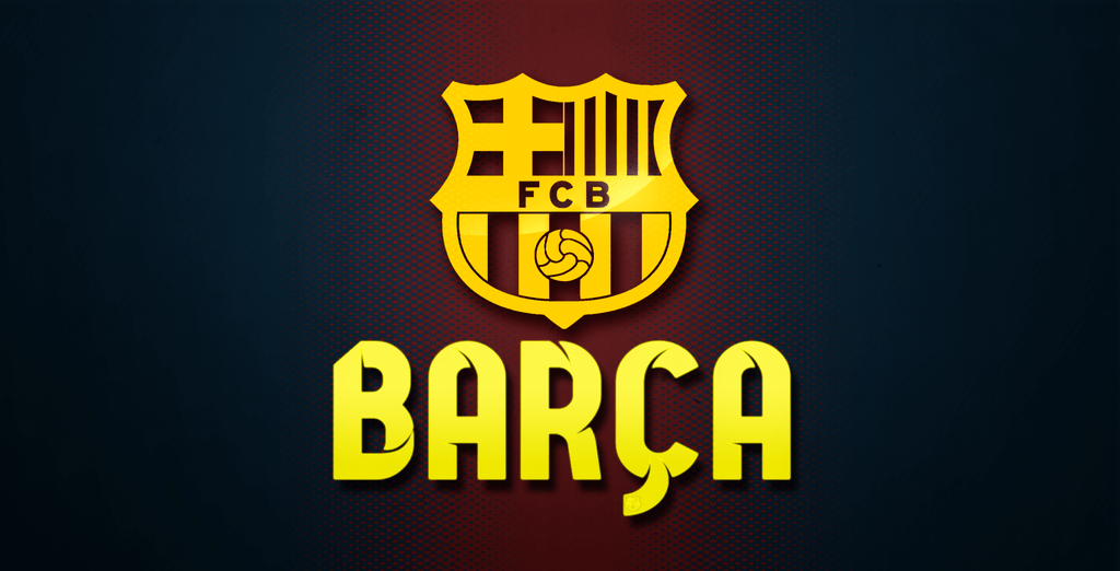 Barcelona Logo Wallpaper - Barcelona Fc Logo Wallpaper Hd - HD Wallpaper 