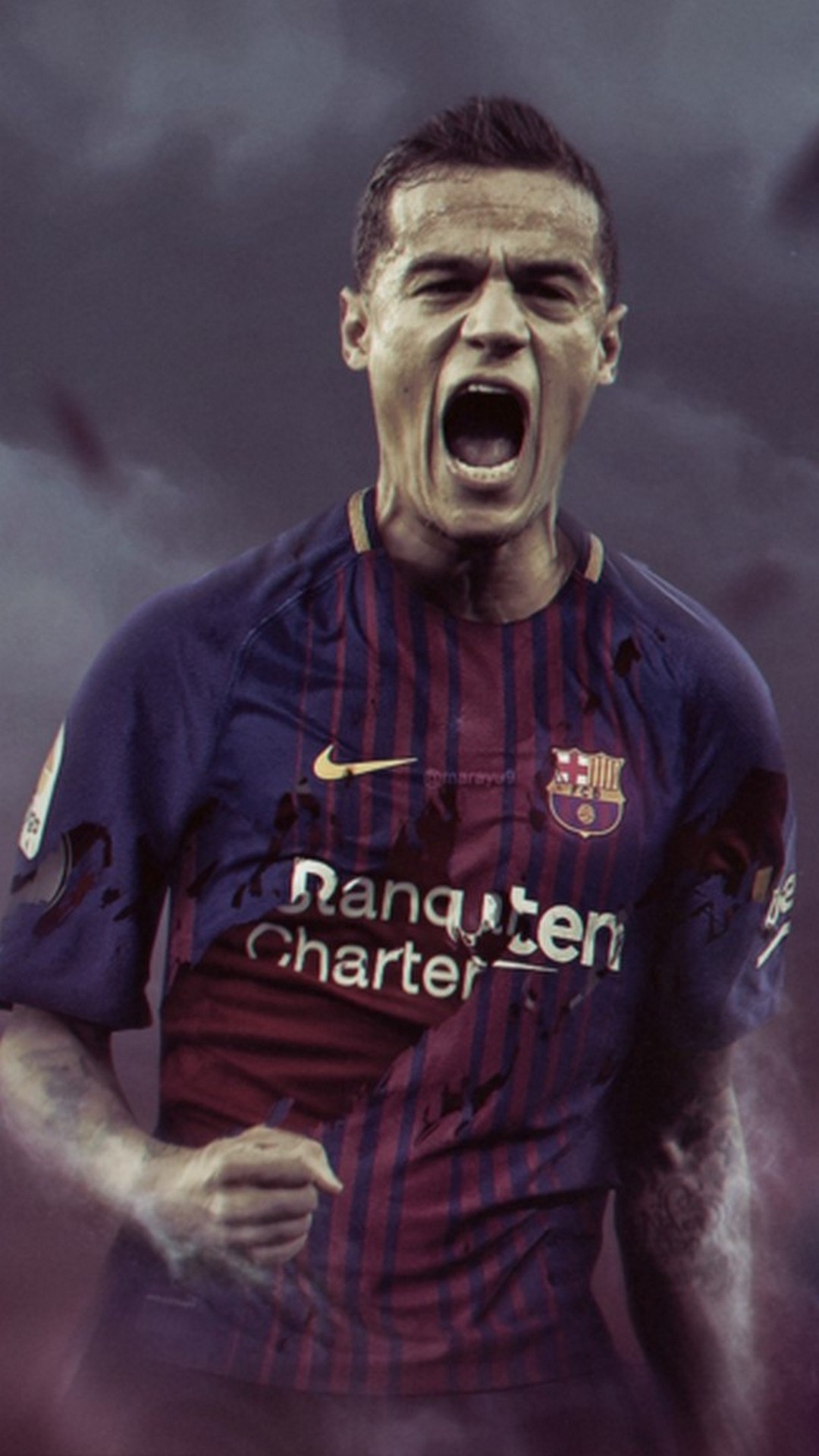 Coutinho Barcelona Wallpaper For Iphone Resolution - HD Wallpaper 