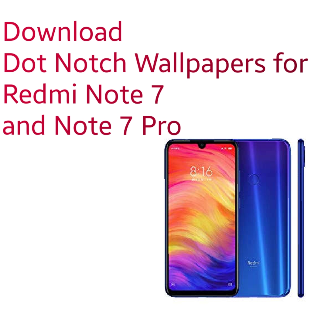 Download Dot Notch Wallpapers For Redmi Note 7 Pro - Smartphone - HD Wallpaper 