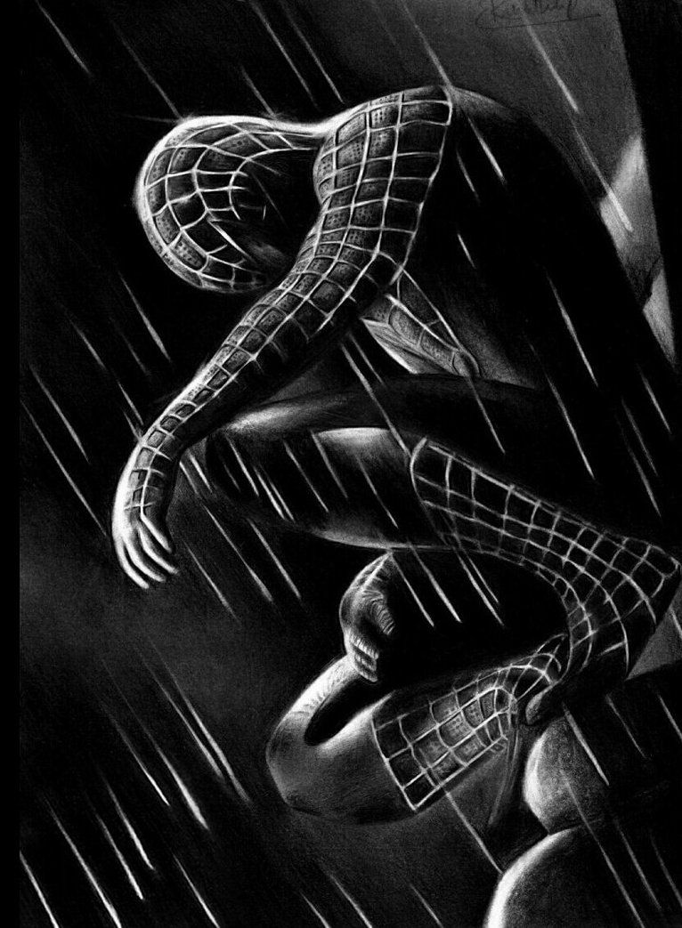 Black Spiderman Iphone Wallpapers 
 Data-src /full/803658 - Black Spiderman Wallpaper Iphone - HD Wallpaper 