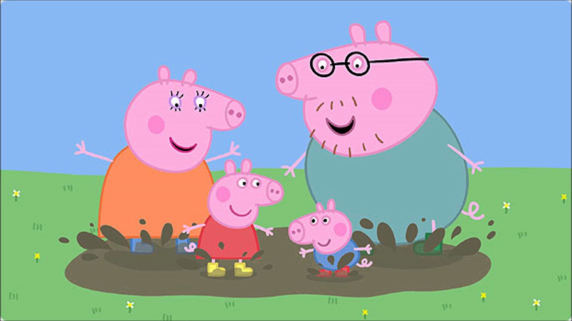 High Resolution Best Peppa Pig Wallpaper For Computer - Peppa Pig Wallpaper Hd - HD Wallpaper 