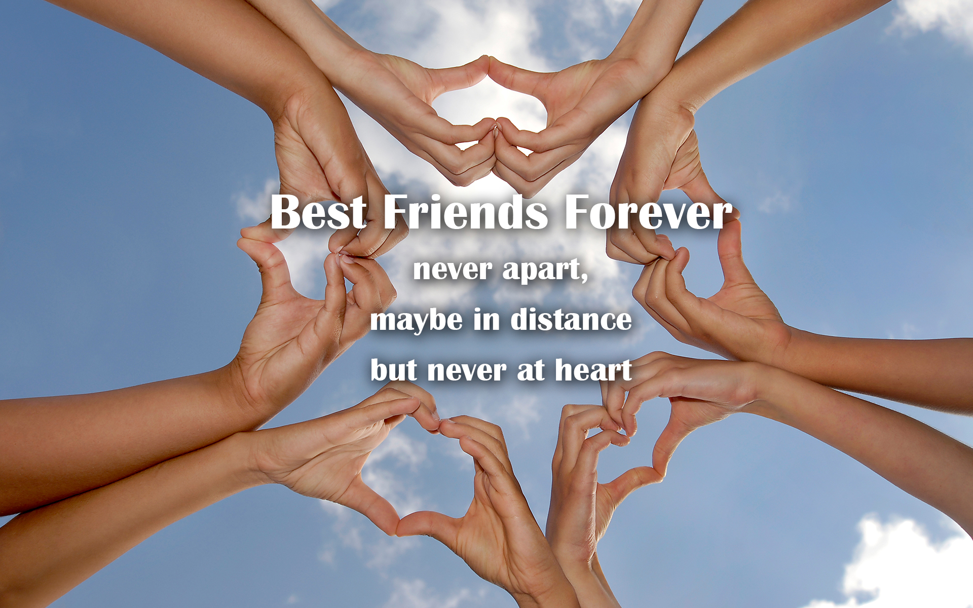 Best Friends Forever Quotes Wallpapers - Friends Forever Images For Whatsapp Hd - HD Wallpaper 