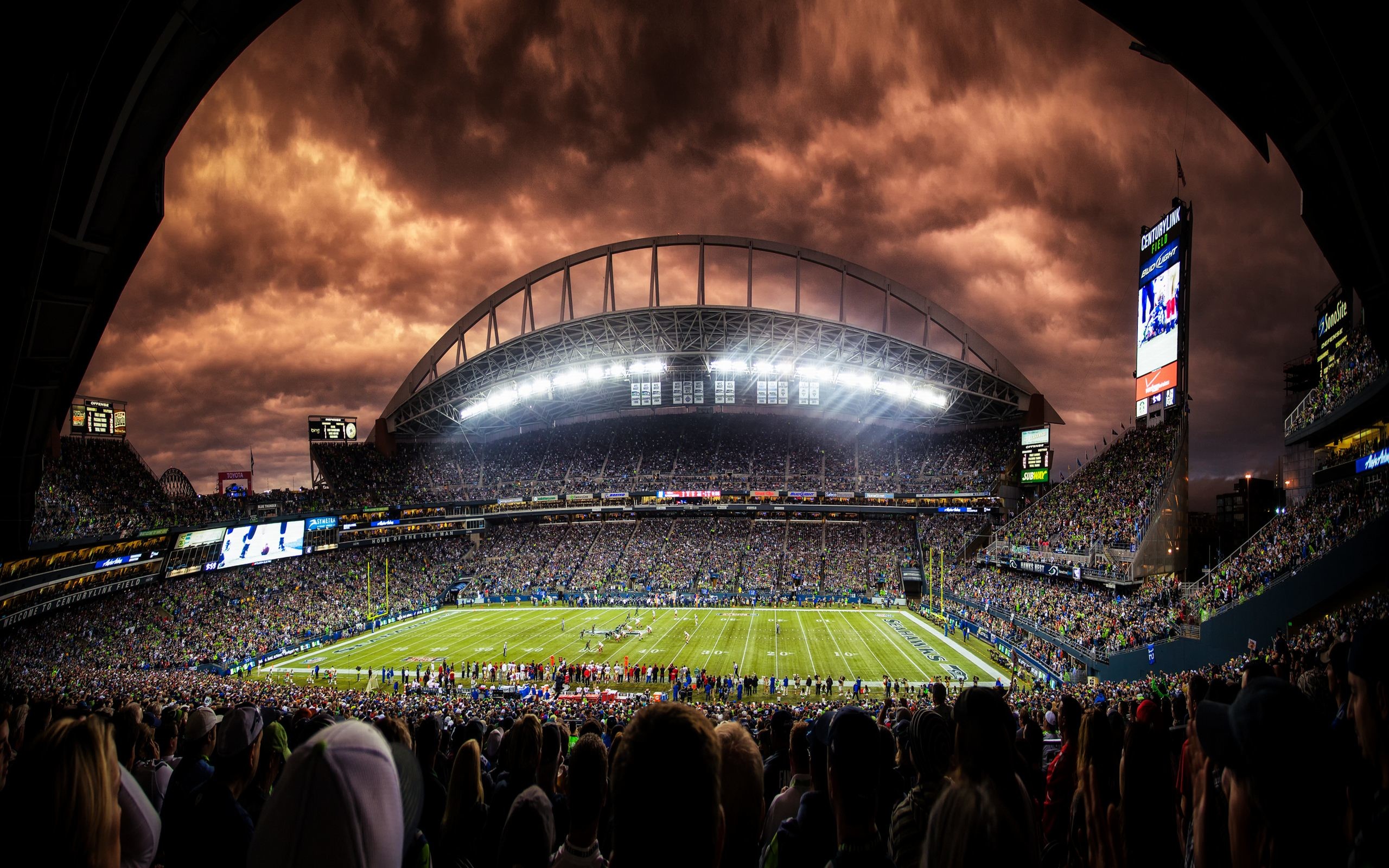 Football Stadium Wallpaper 4k