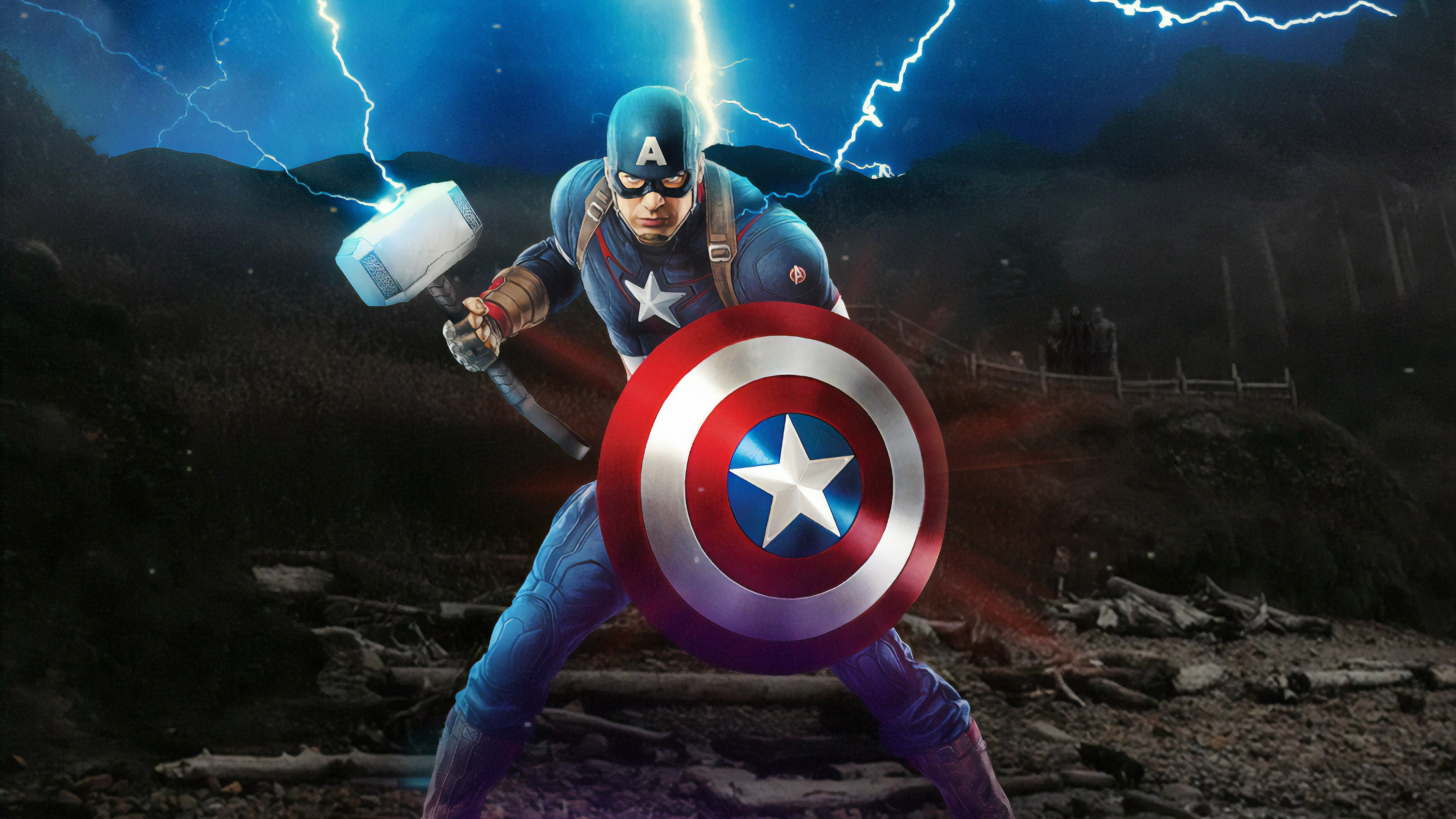 Captain America Avengers Endgame - HD Wallpaper 
