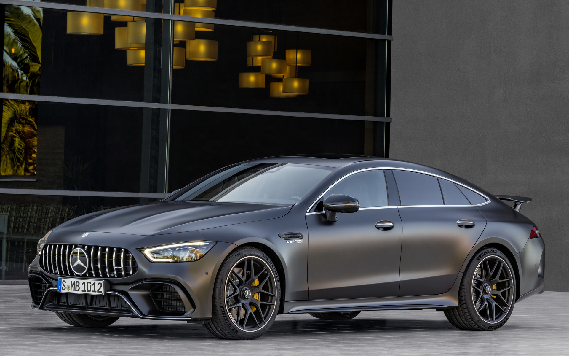 Mercedes Amg Gt Coupe 2019 - HD Wallpaper 