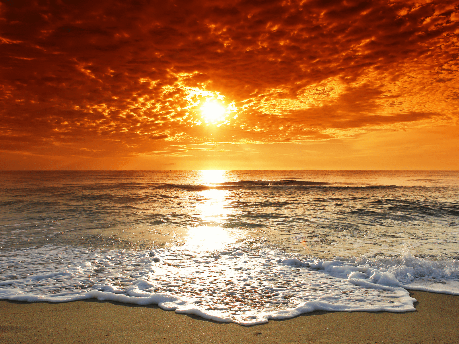 50 Summer Ocean Sunrise Wallpapers - Beach Sunset High Resolution - HD Wallpaper 