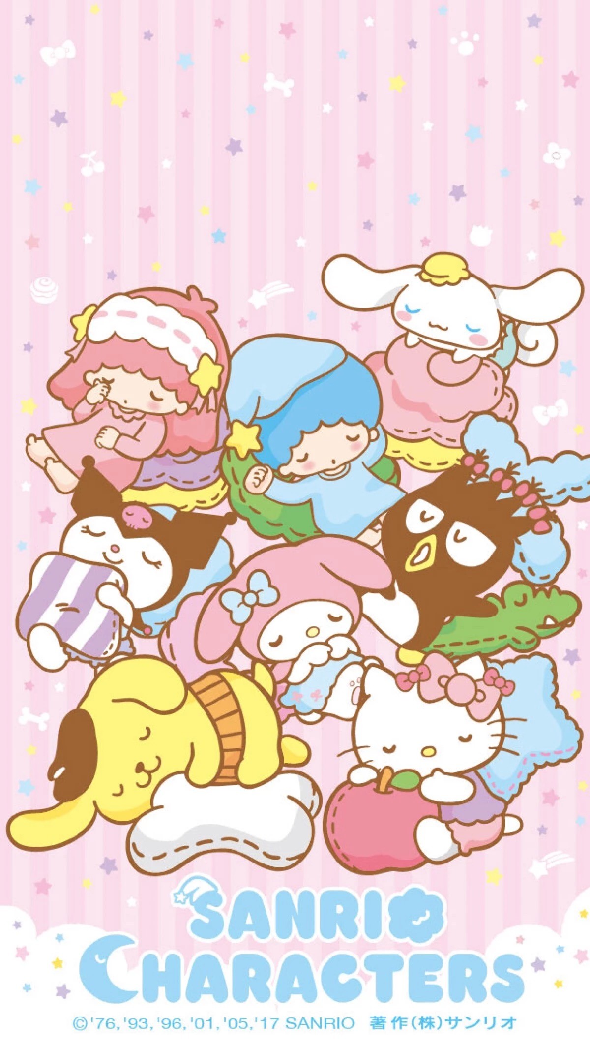 News Wallpaper, Sanrio Wallpaper, Star Wallpaper, Kitty - Sanrio Characters Wallpaper Phone - HD Wallpaper 