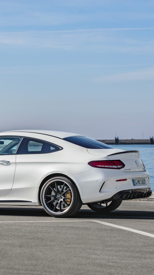 Mercedes-benz C63 S Amg Coupe, 2019 Cars, 4k - Mercedes C63 Coupe 2019 - HD Wallpaper 