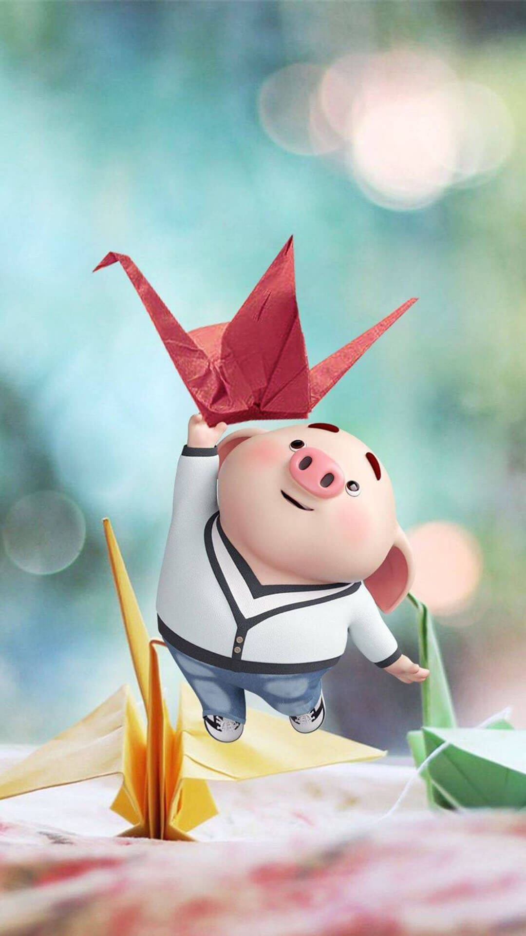 Cute Pig Wallpaper 2019 - HD Wallpaper 