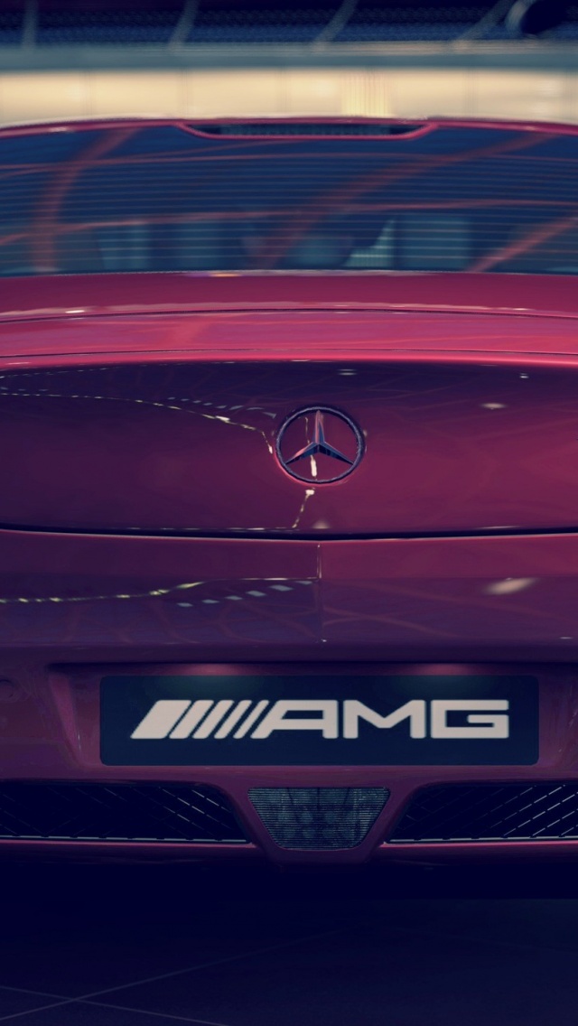 Gran Turismo 5 Mercedes Benz Sls Amg Iphone 5 Wallpap - Mercedes-benz - HD Wallpaper 